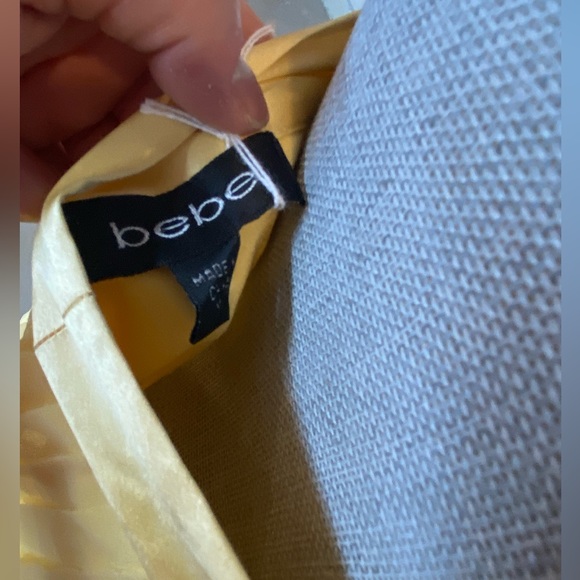 Bebe yellow halter dress! - Picture 5 of 8